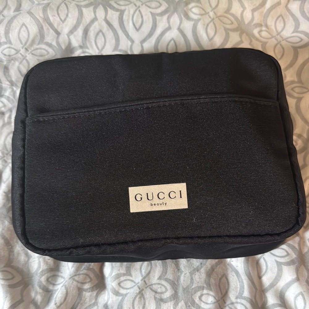 Gucci Black Toiletry Pouch